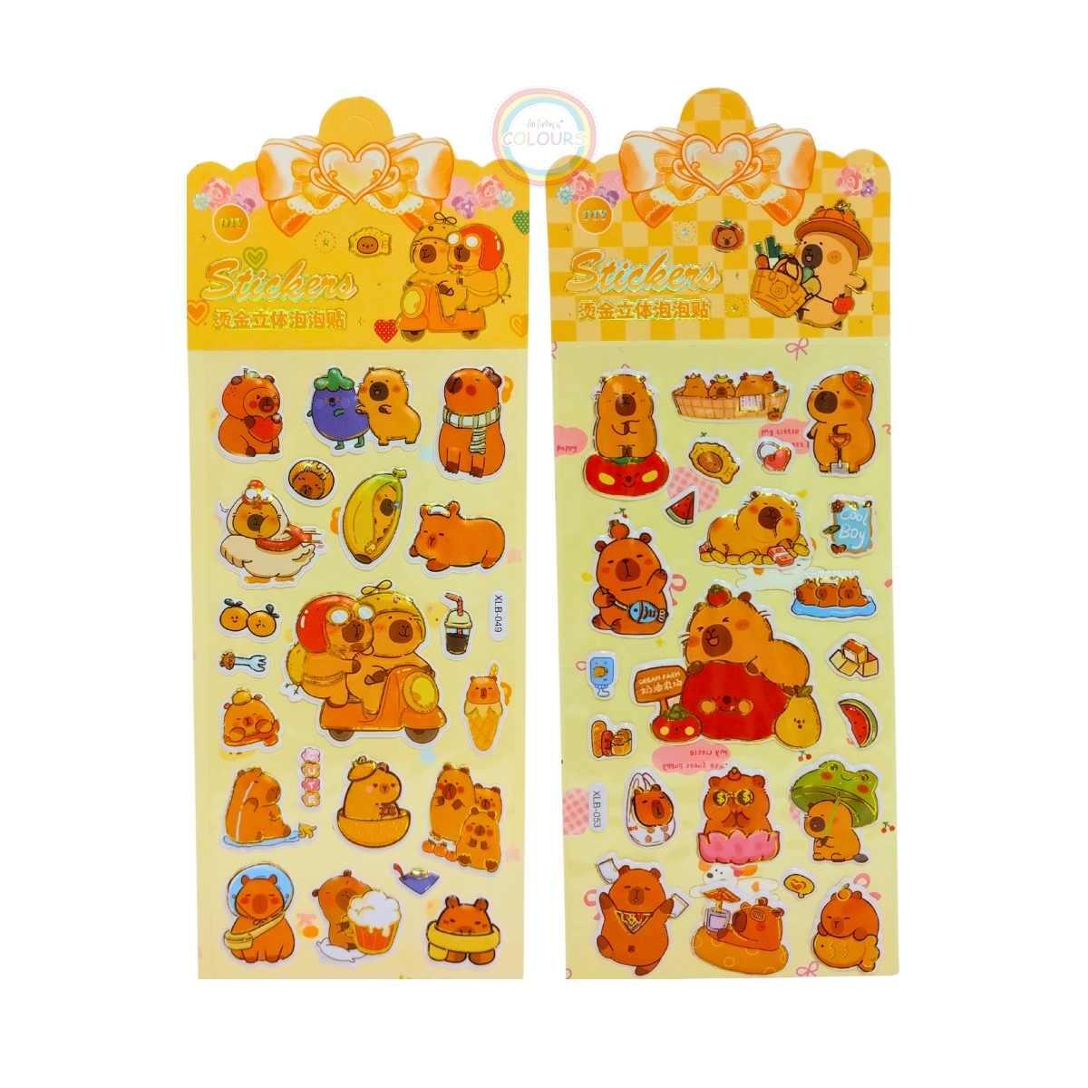 Sticker pop up Capybara