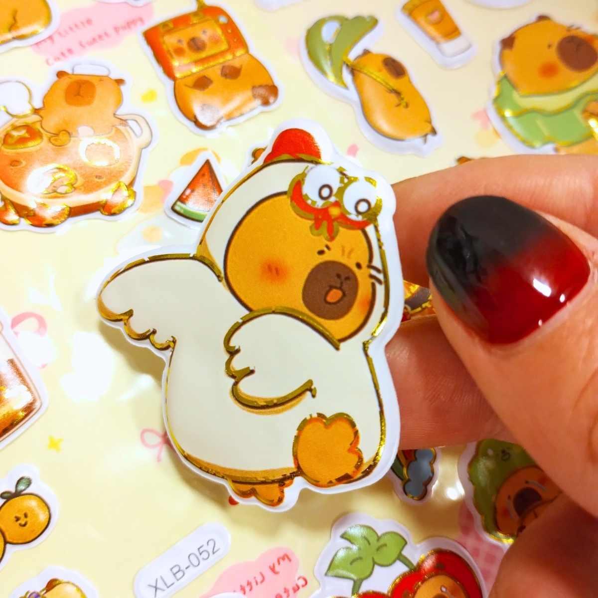 Sticker pop up Capybara