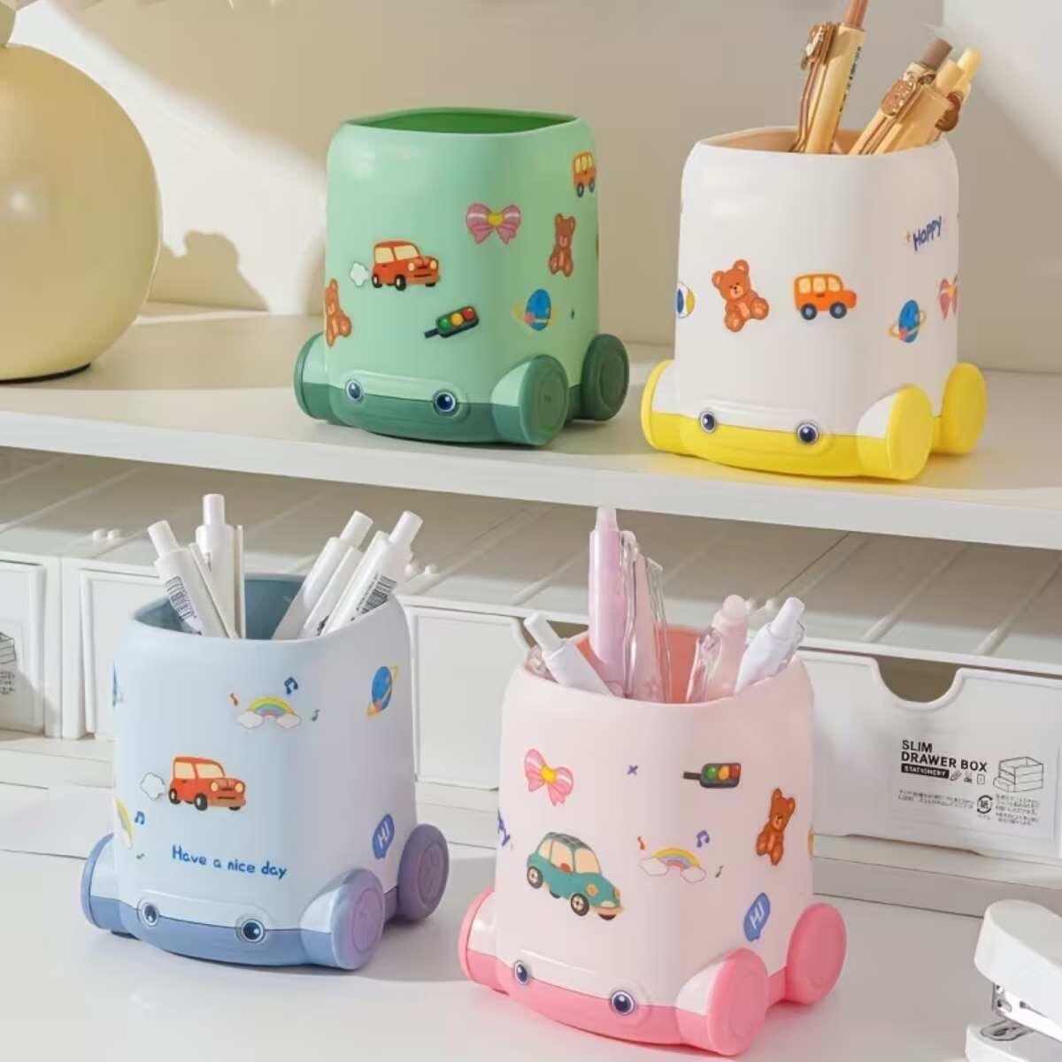 Portalapiz  color pastel c/stickers