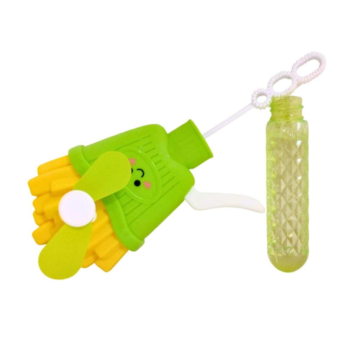 Ventilador de mano c/burbujero Papas Fritas 