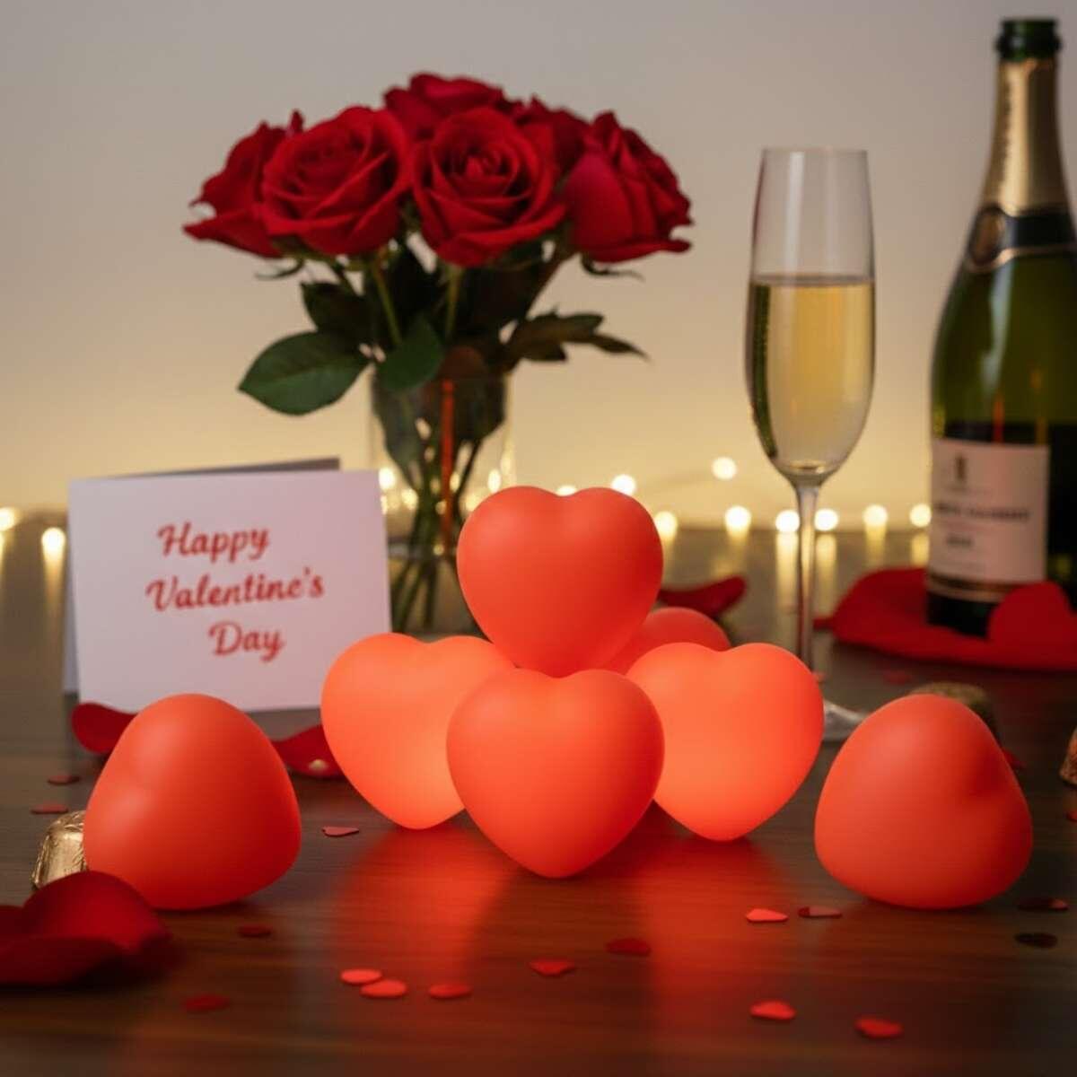 Velador Corazones liso