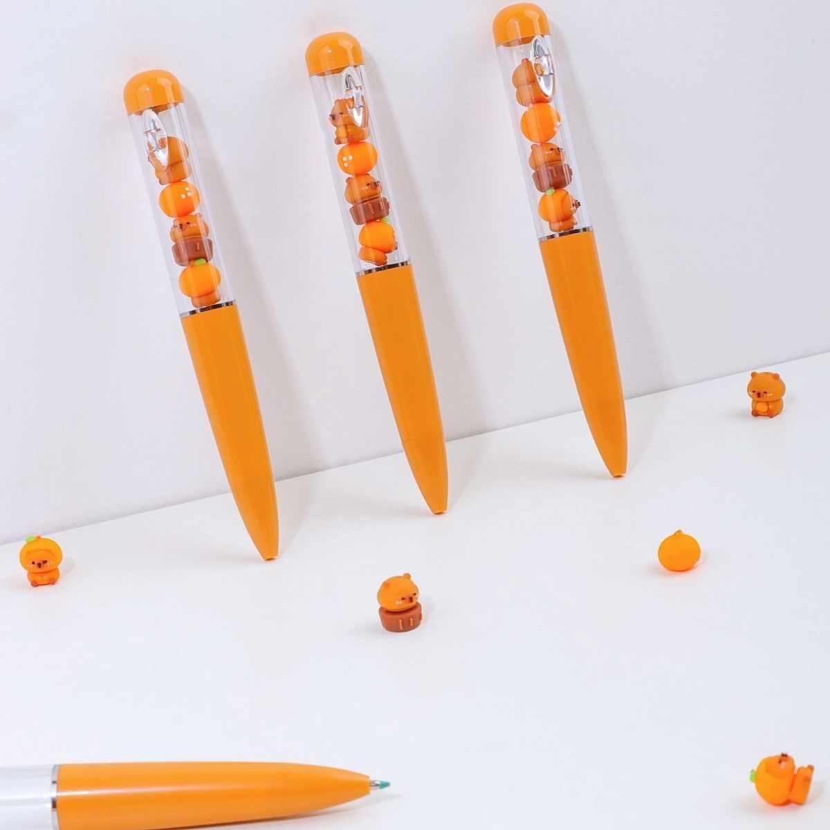 Boligrafo jenga Capybara  retractil- 0.4mm