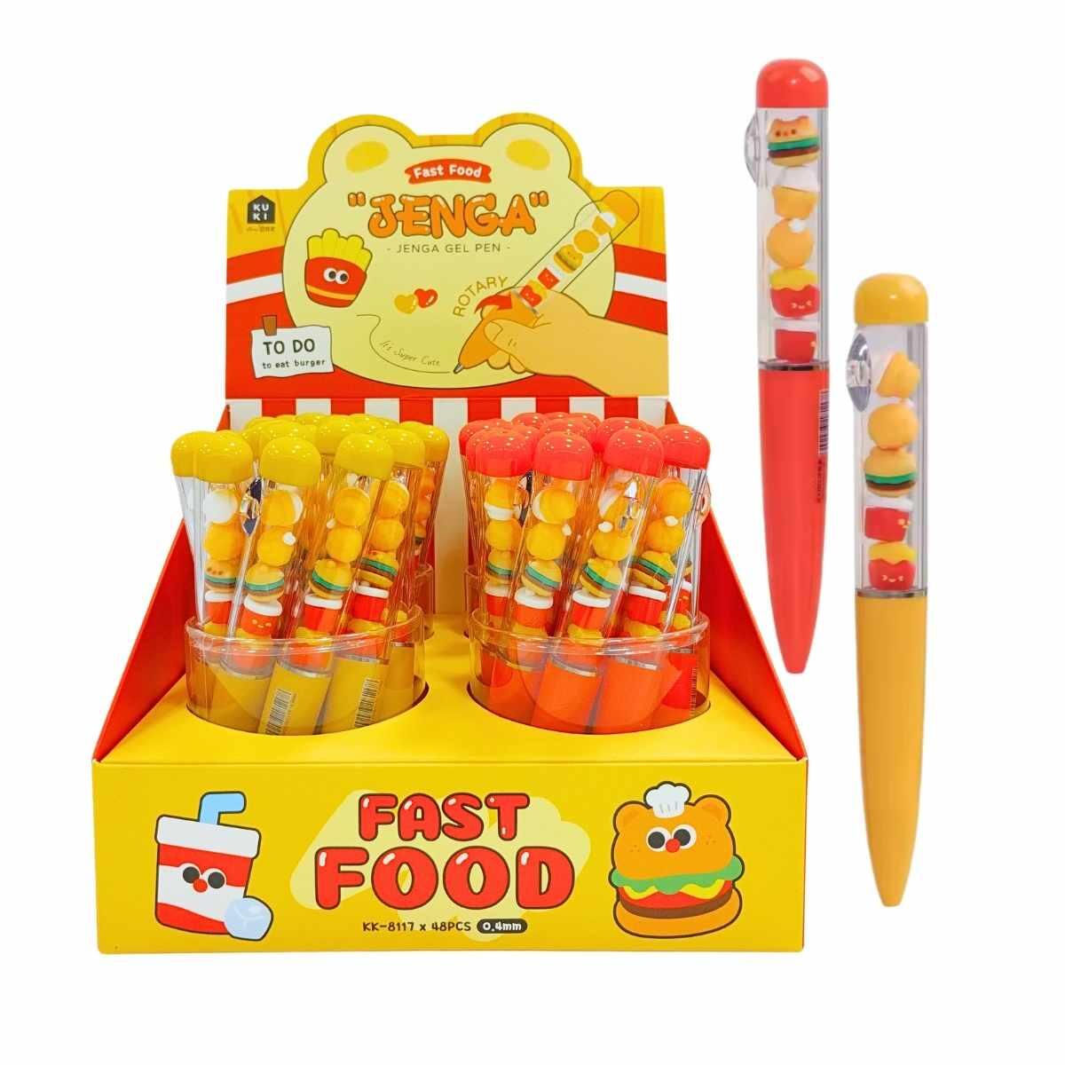 Boligrafo Fast Food c/miniatura retractil
