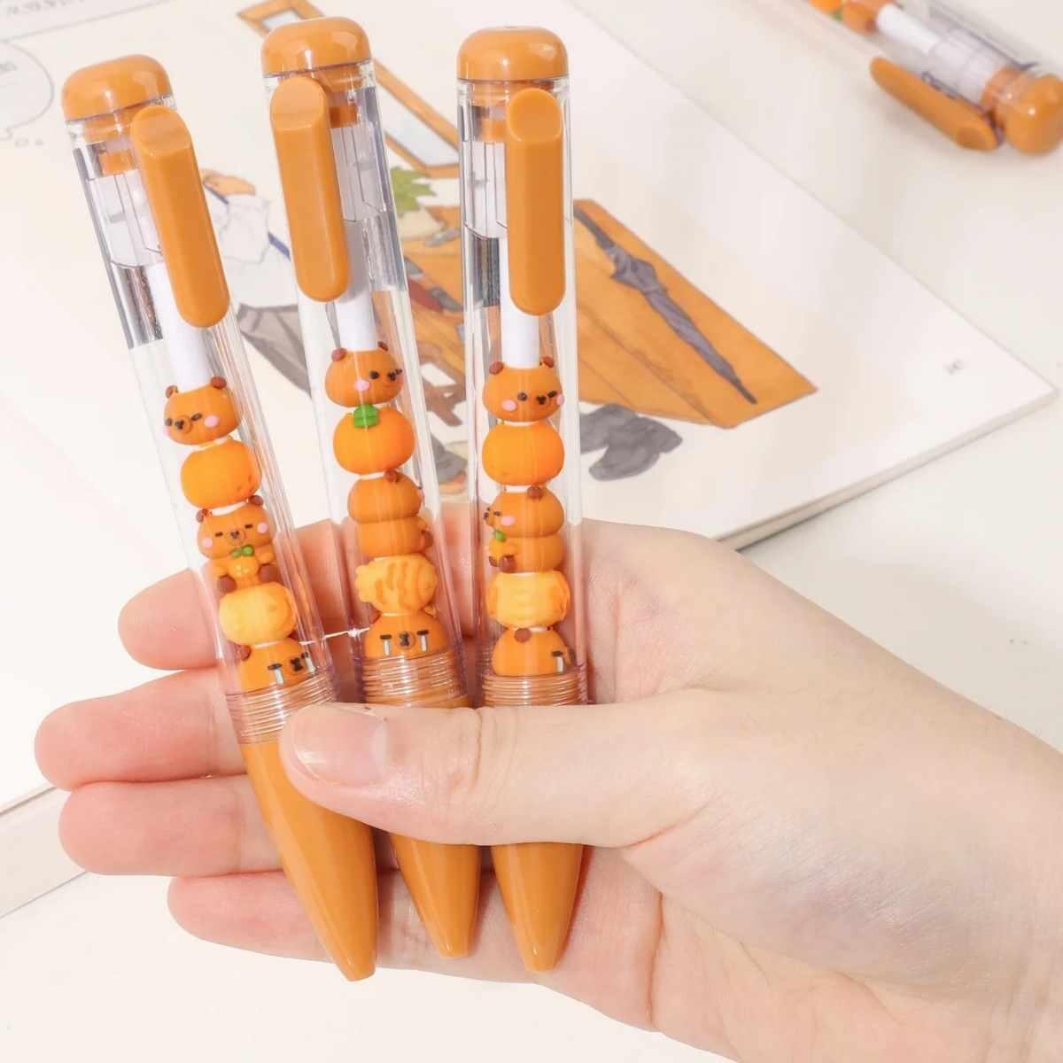 Boligrafo Capybara c/miniatura c/clip