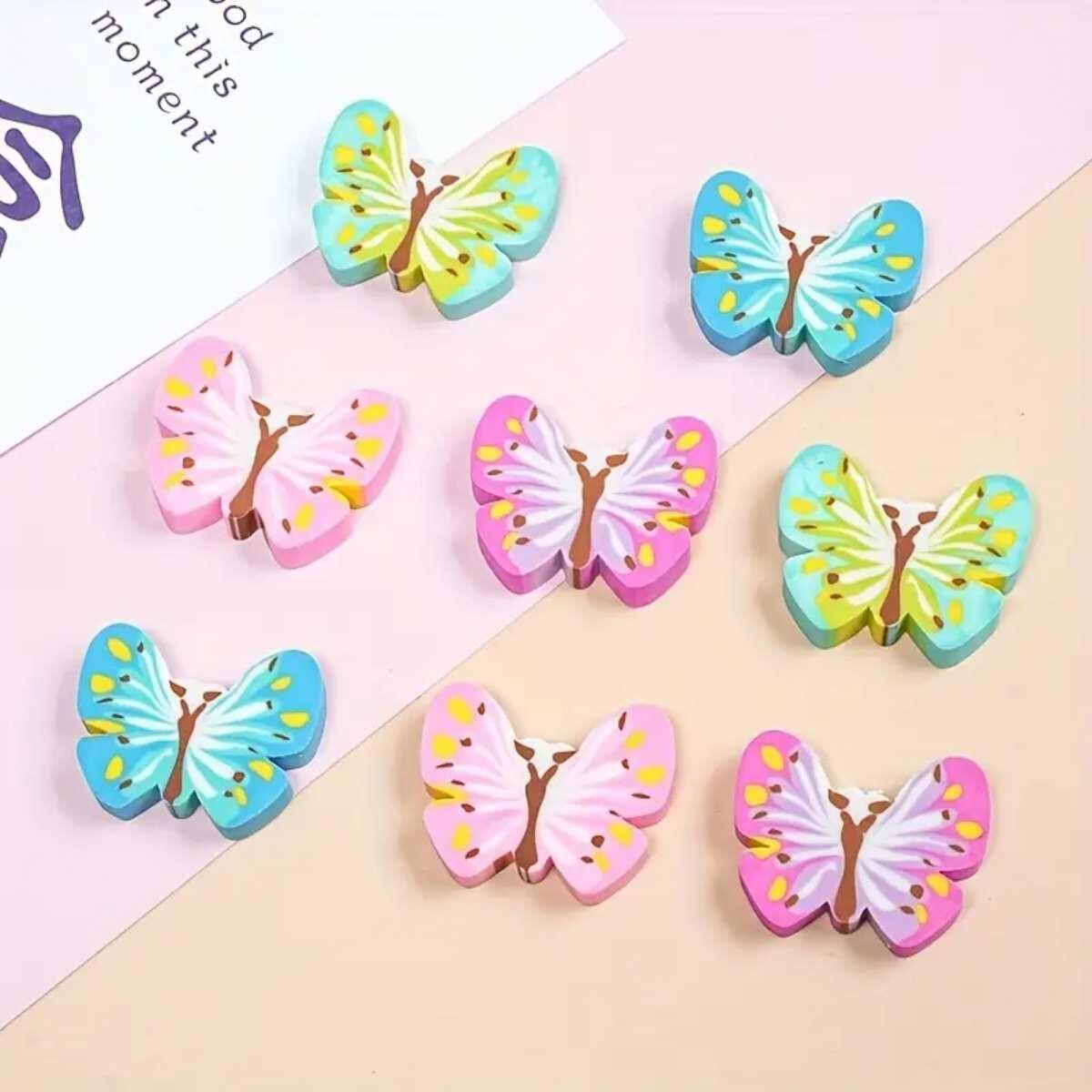 Goma Plana Mariposa x 2 