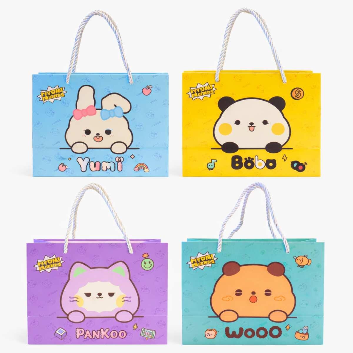 Bolsa de papel Animalitos 19,5x8,5x14,5
