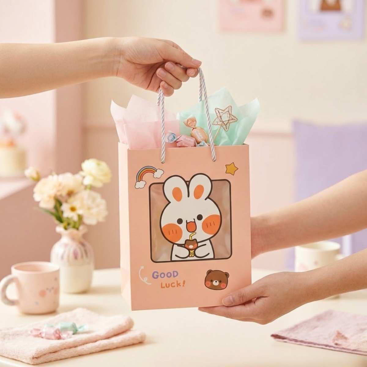 Bolsa de papel Animalitos 14,5x19,5,10