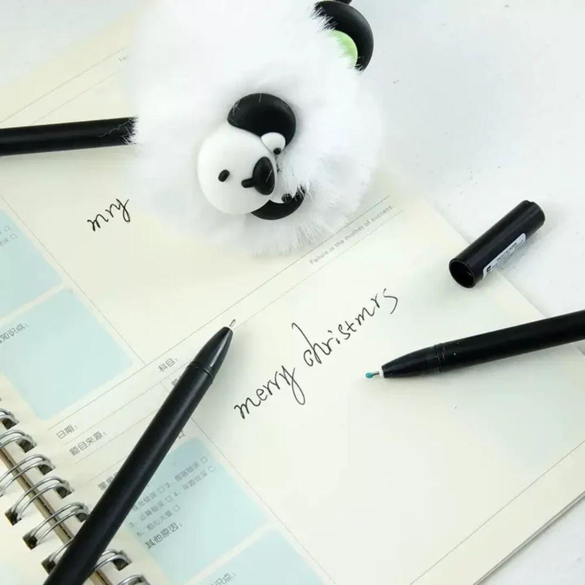 Boligrafo Panda peluche - 0.7 mm