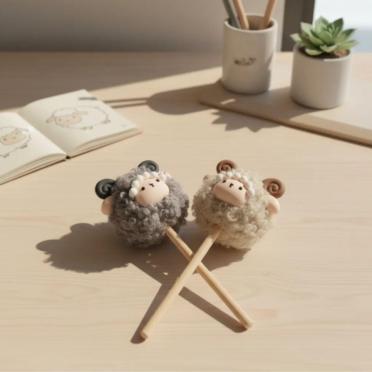 Boligrafo Oveja peluche - 0.7 mm