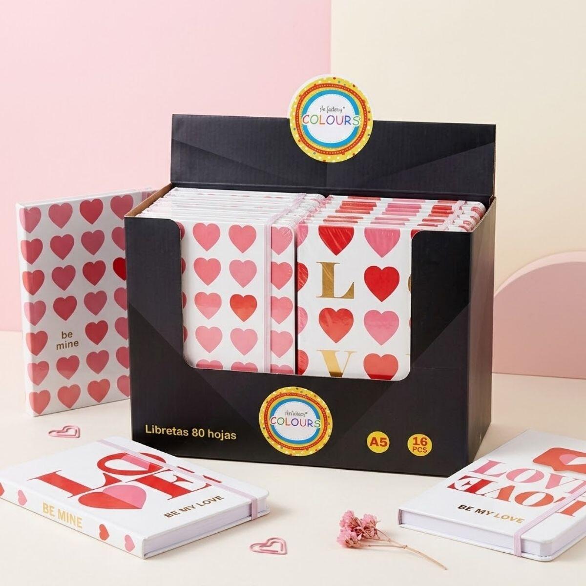 Libreta A6 Love - 80 hojas rayadas