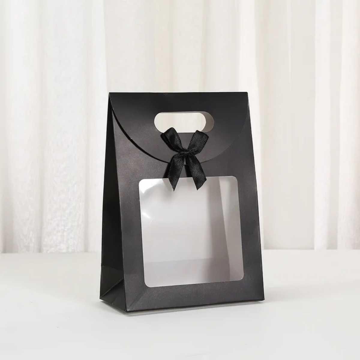 Bolsa de regalo c/ventana 16x12x6cm