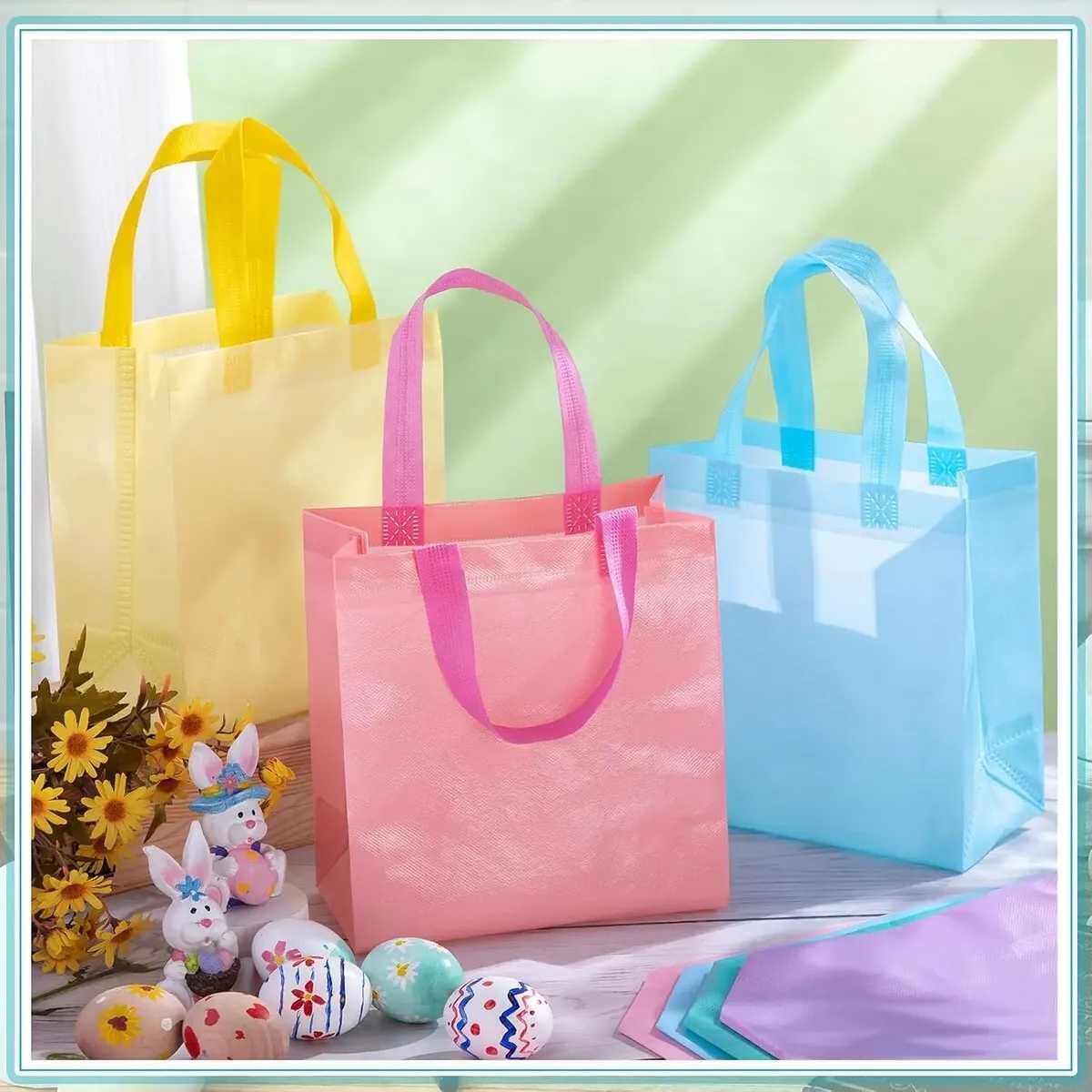 Bolsa de regalo color pastel 23x22x11cm