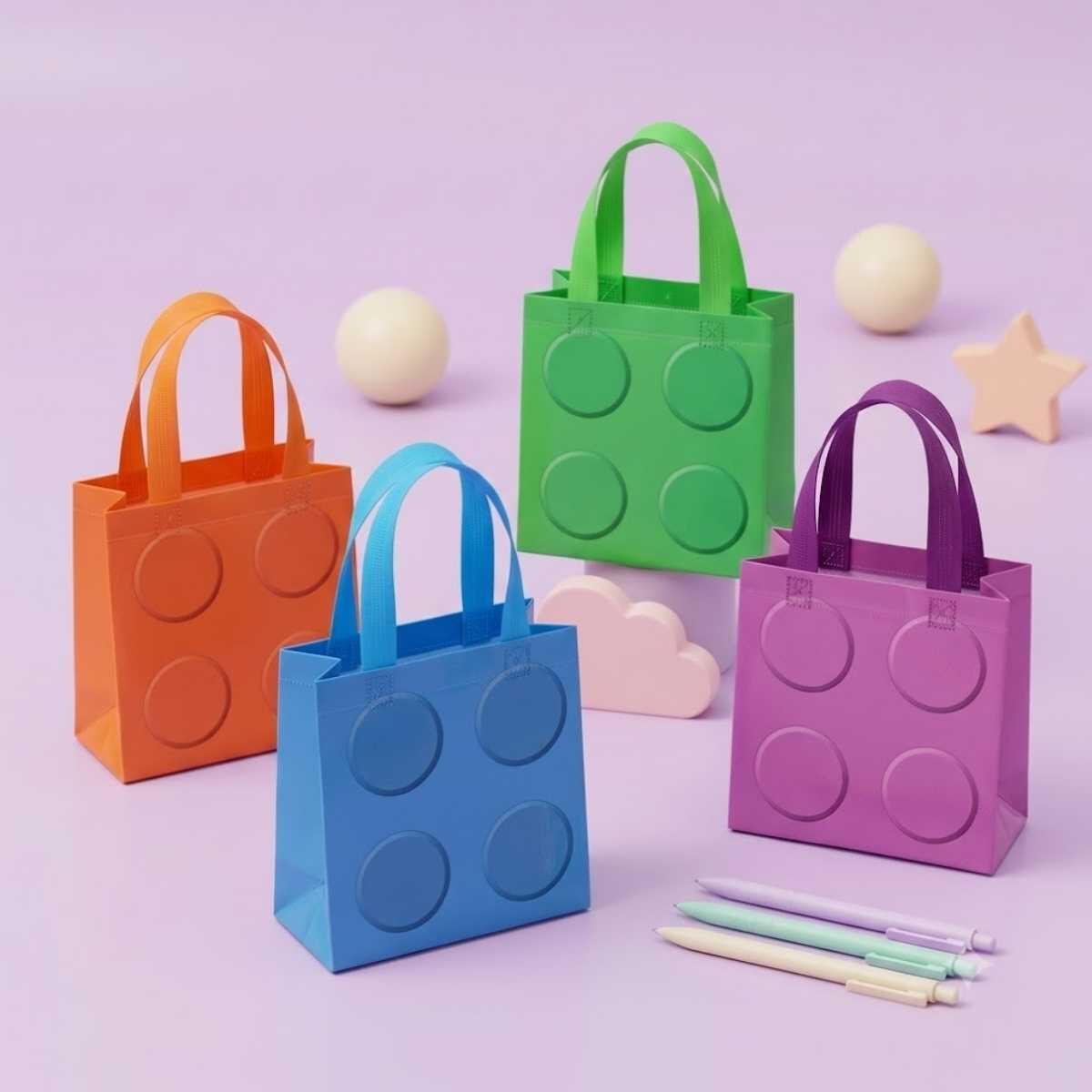 Bolsa de regalo plastica Lego 20x20x9cm