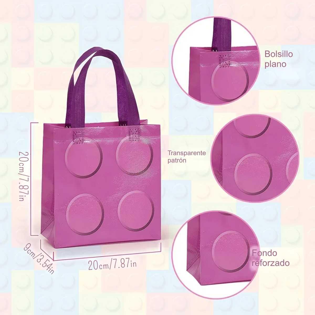 Bolsa de regalo plastica Lego 20x20x9cm