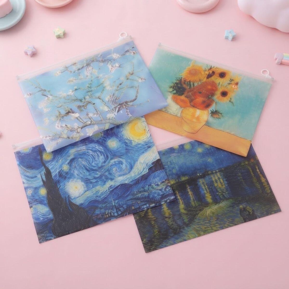 Sobre A4 Van Gogh c/cierra facil