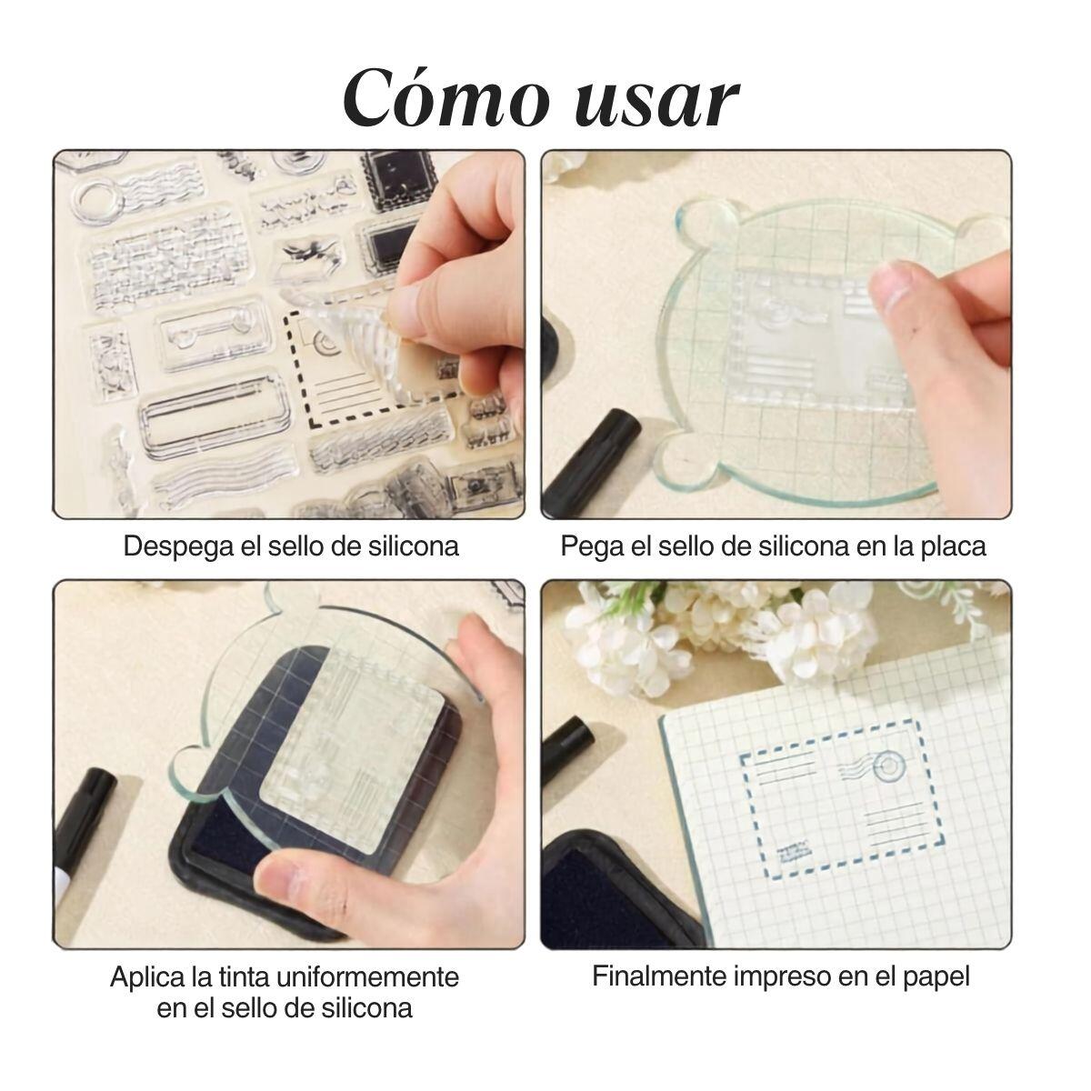 Sello silicona en blister