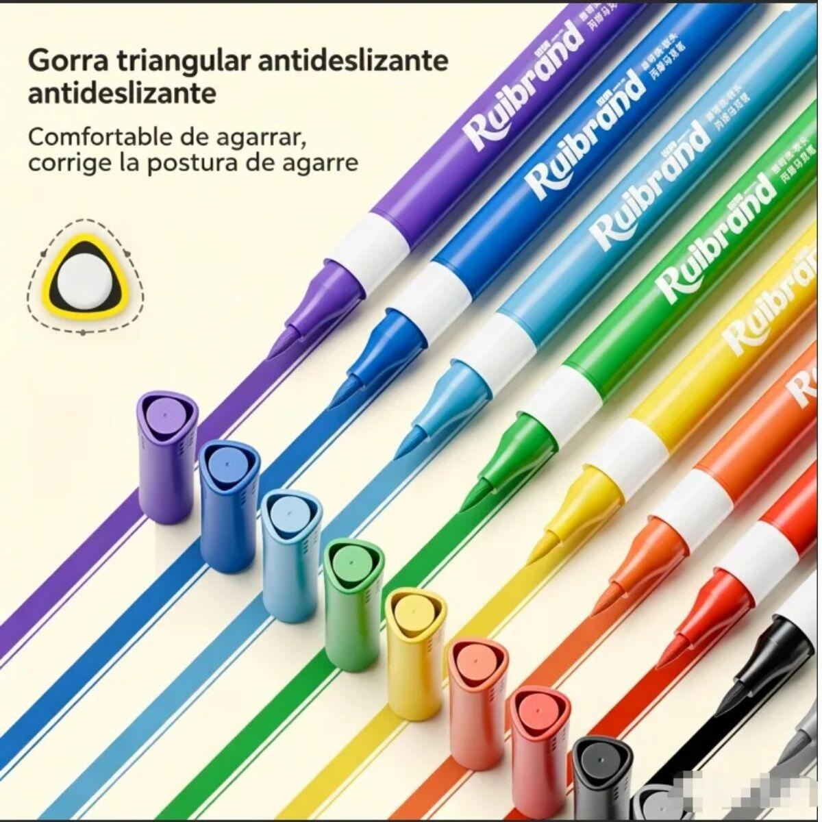 Marcador Acrilico tinta liquida y punta fina  x 12 unidades
