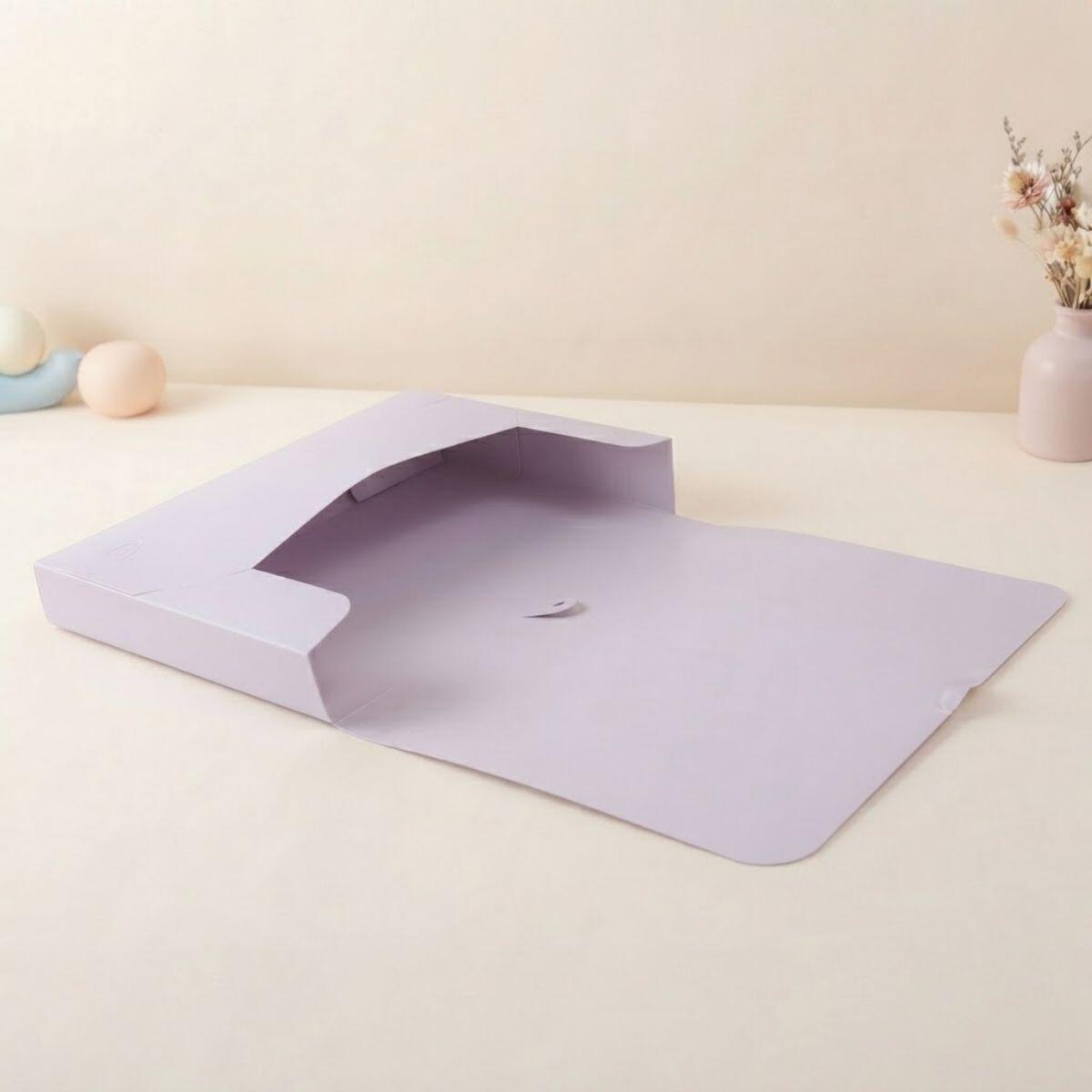 Carpeta tipo sobre plegable  - color pastel