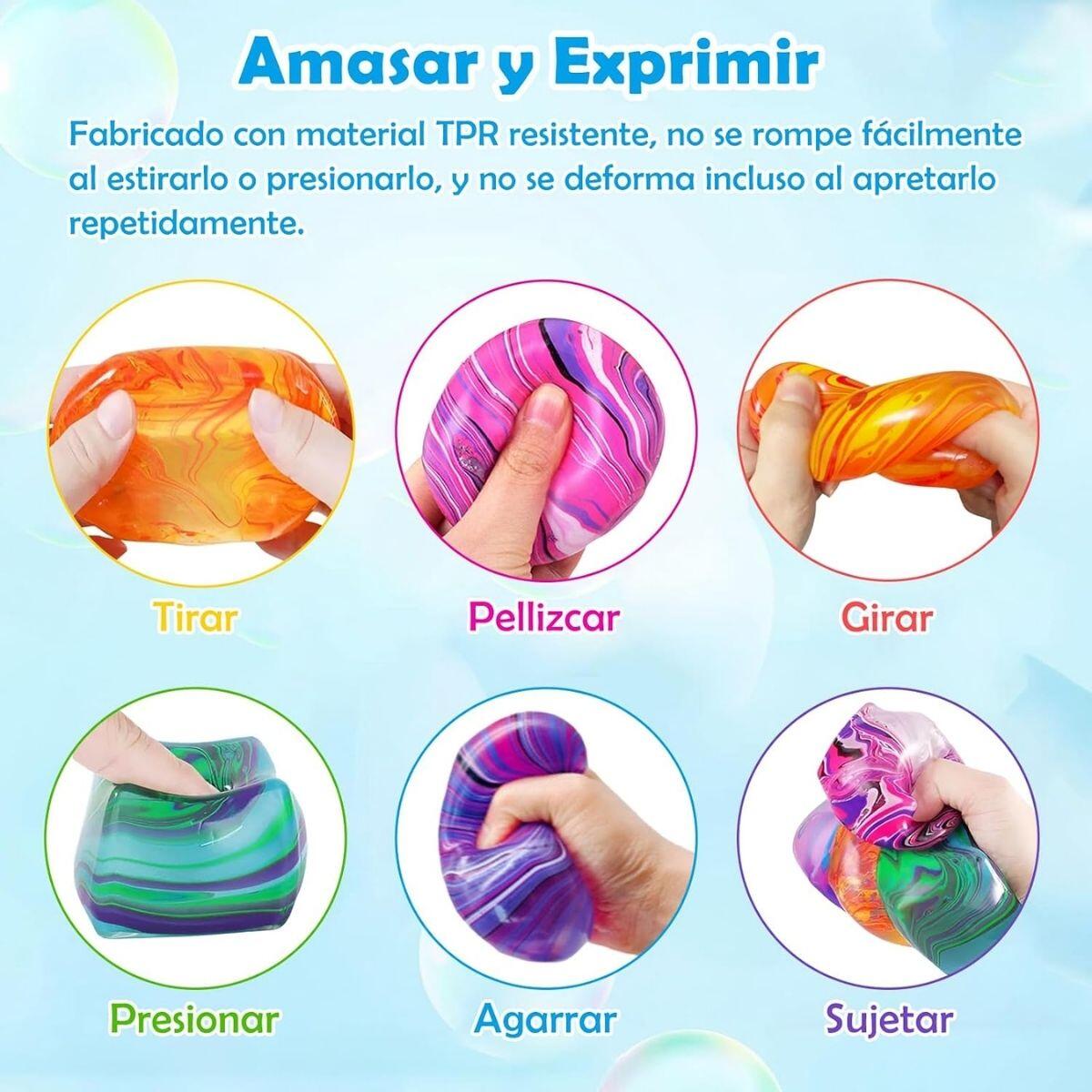 Squishy cubo hielo multicolor - 5cm