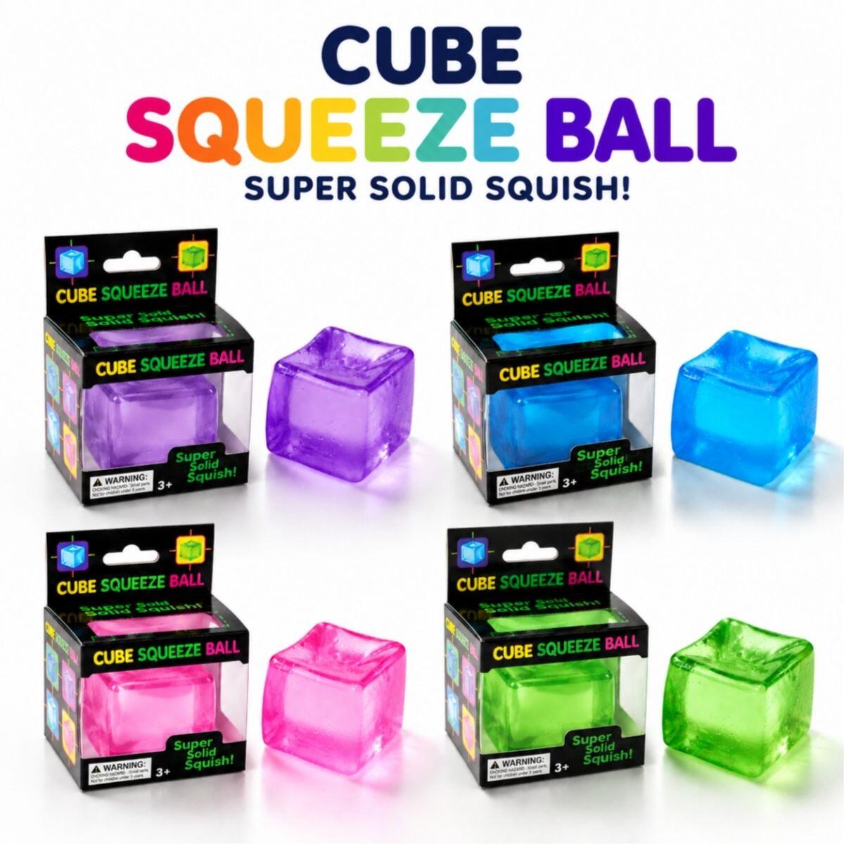 Squishy cubo hielo transparente - 5,5cm