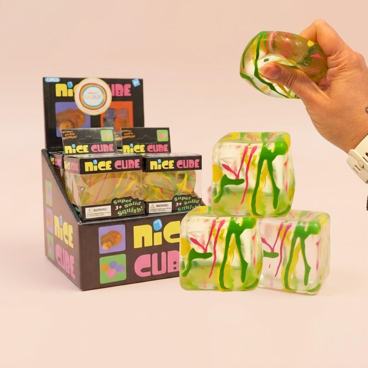 Squishy cubo hielo colores - 5cm