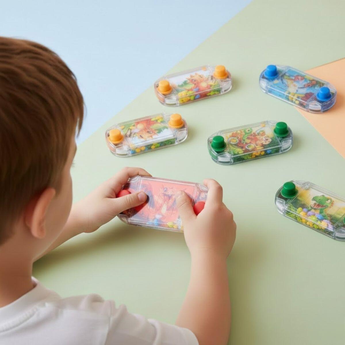 Juego de agua Dinos 2 botones