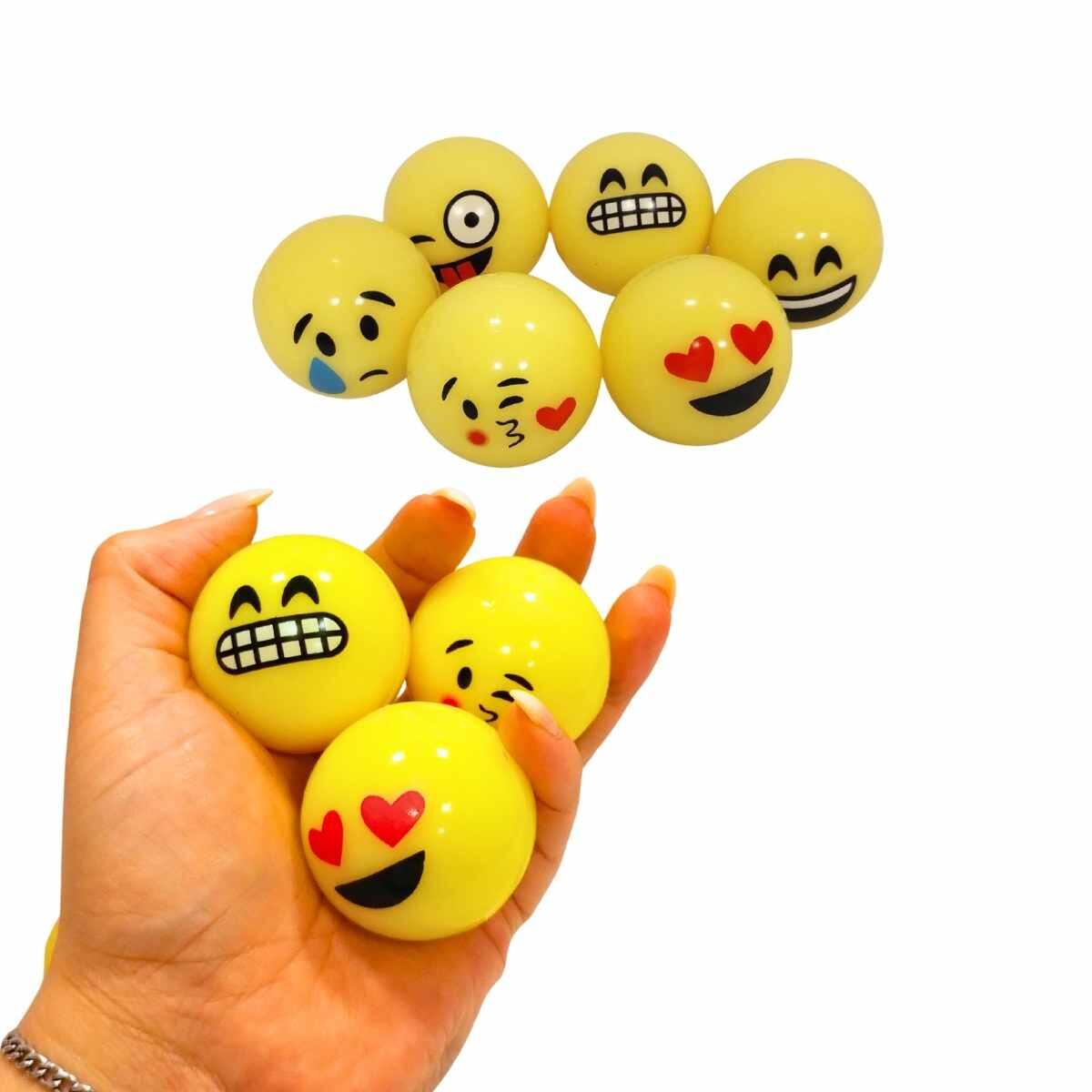 Pelota saltarina Emoji 45 mm
