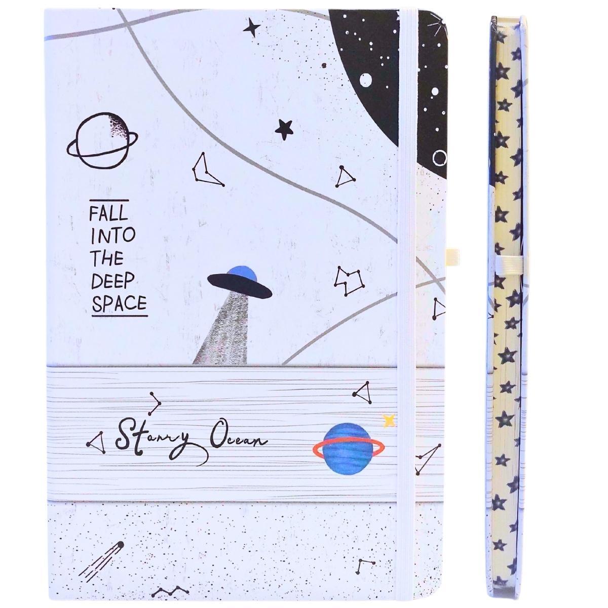Libreta A5 Espacial 80 hojas Lisas