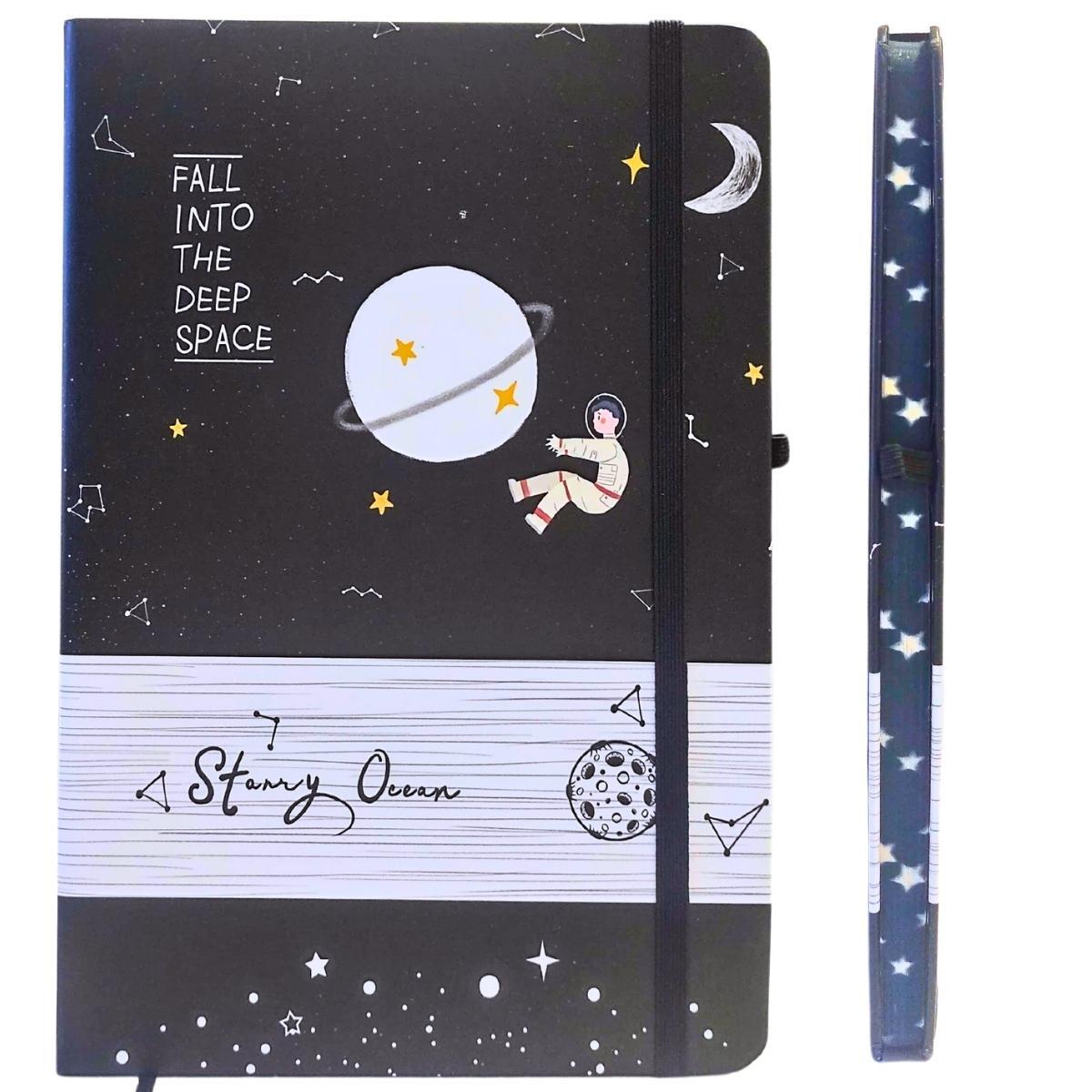 Libreta A5 Espacial 80 hojas Lisas