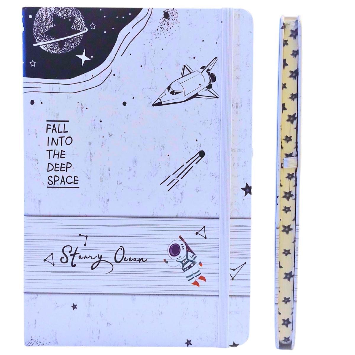 Libreta A5 Espacial 80 hojas Lisas