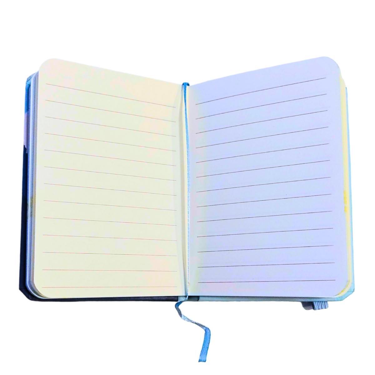 Libreta A7 Ciudades 80 hojas Rayadas