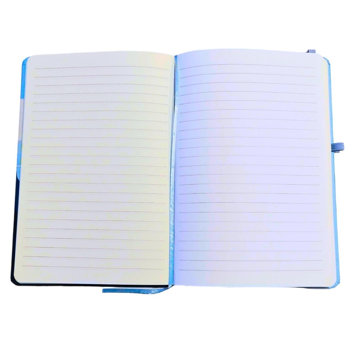 Libreta A5 Ciudades 80 hojas Rayadas