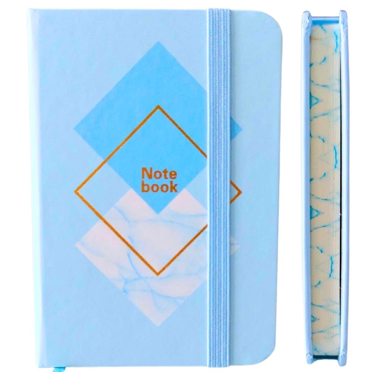 Libreta A7 Marmol Pastel 80 hojas Rayadas