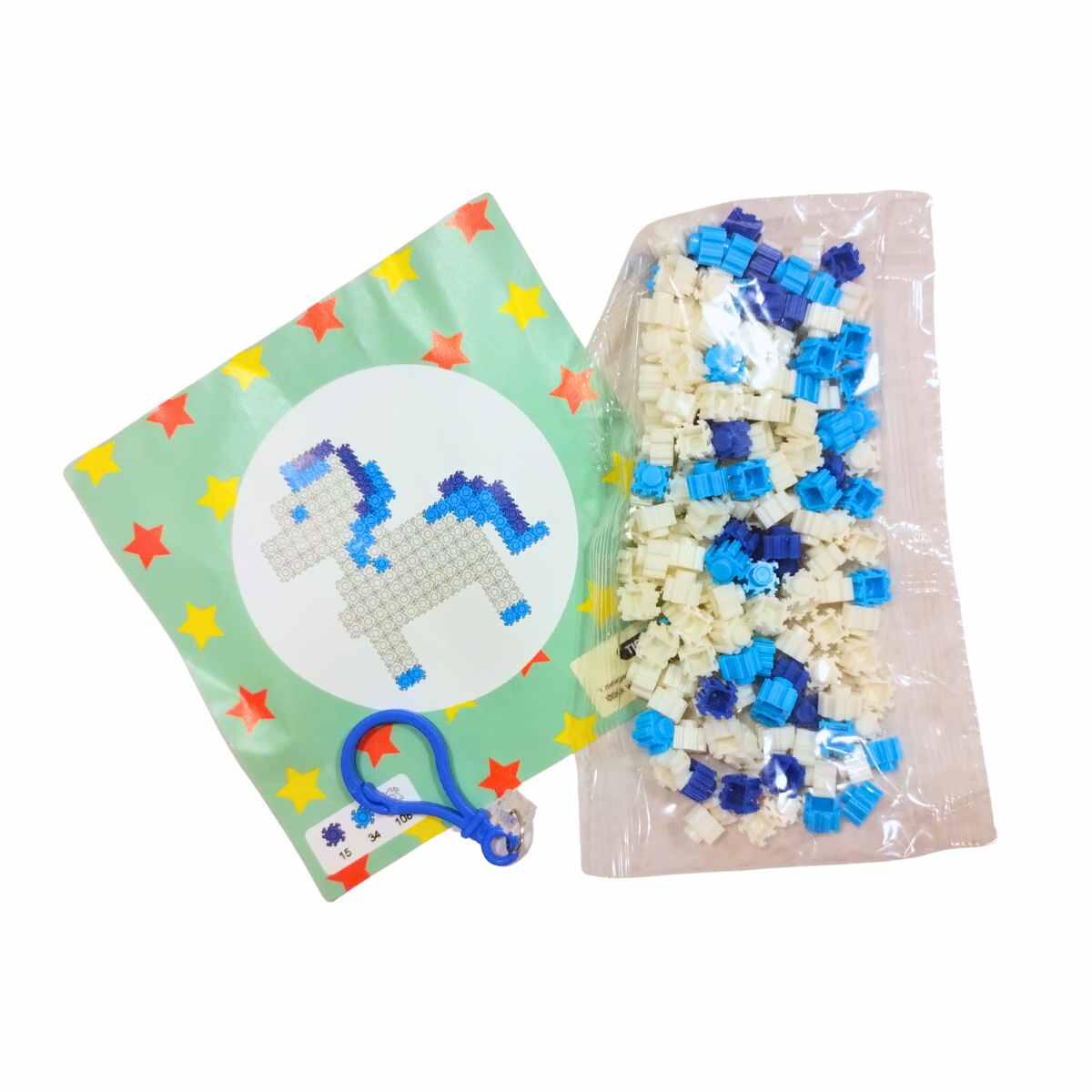 Juego de mini bloques Unicornio/Sirena c/colgante