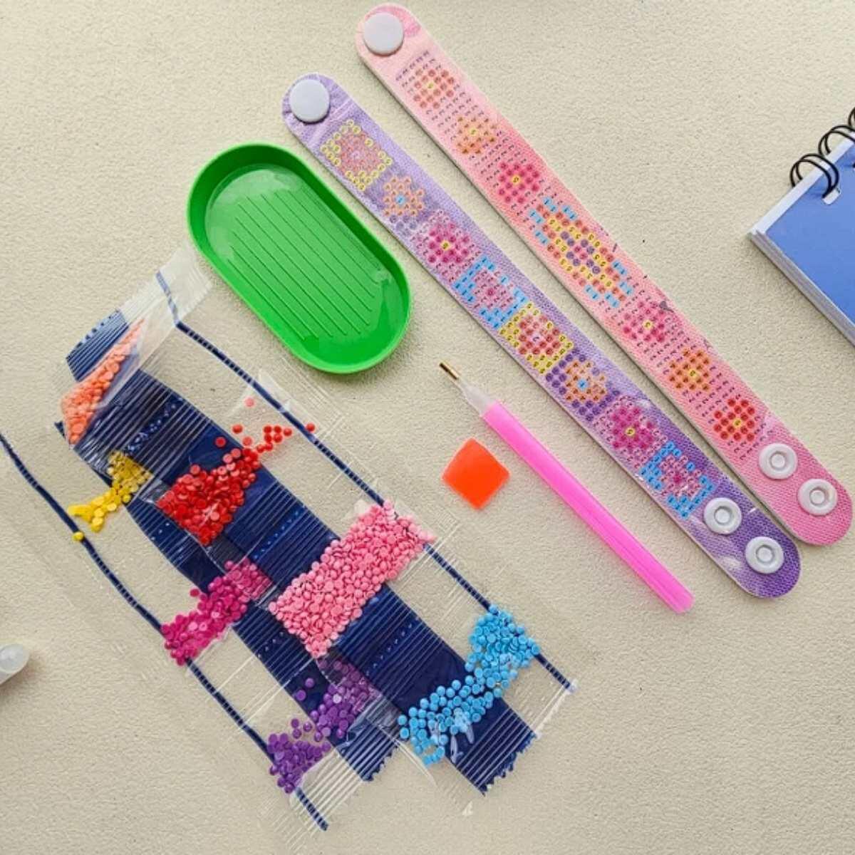 Pintura de diamante pulsera