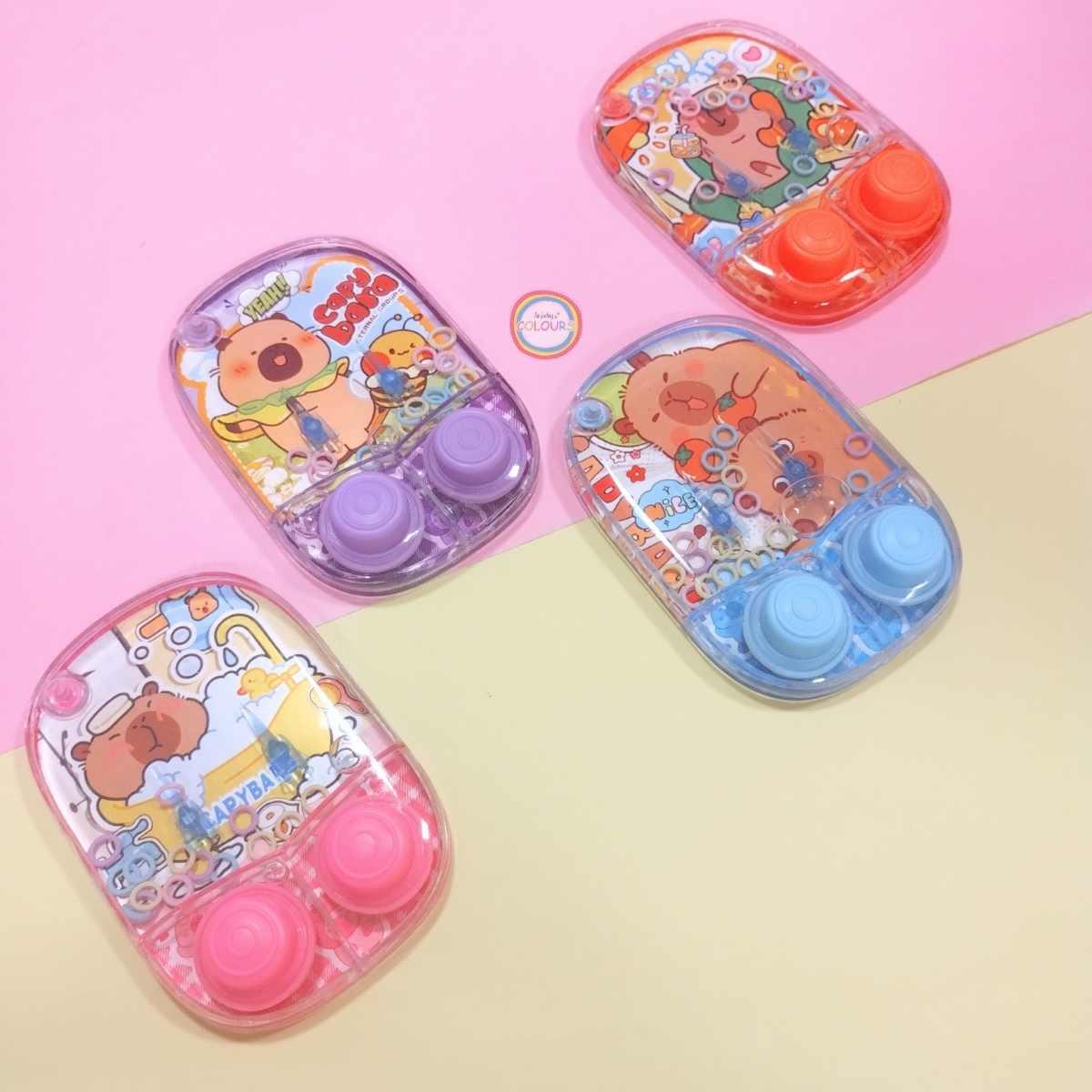 Juego de agua Capybara 2 botones