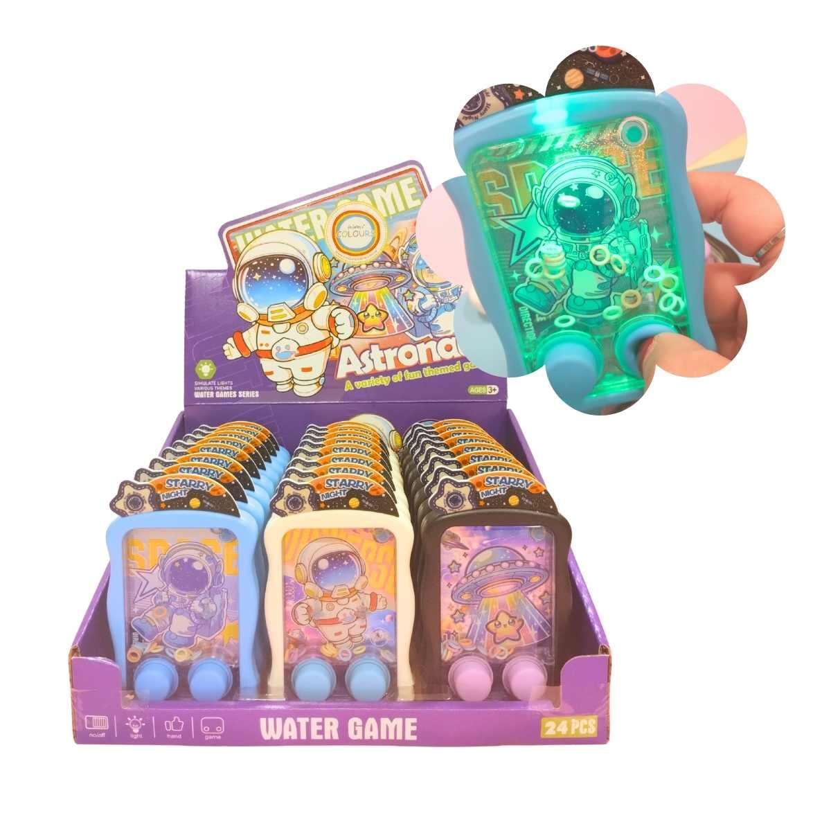 Juego de agua Astronauta 2 botones c/LUZ