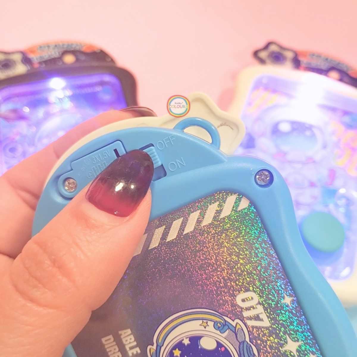 Juego de agua Astronauta 2 botones c/LUZ