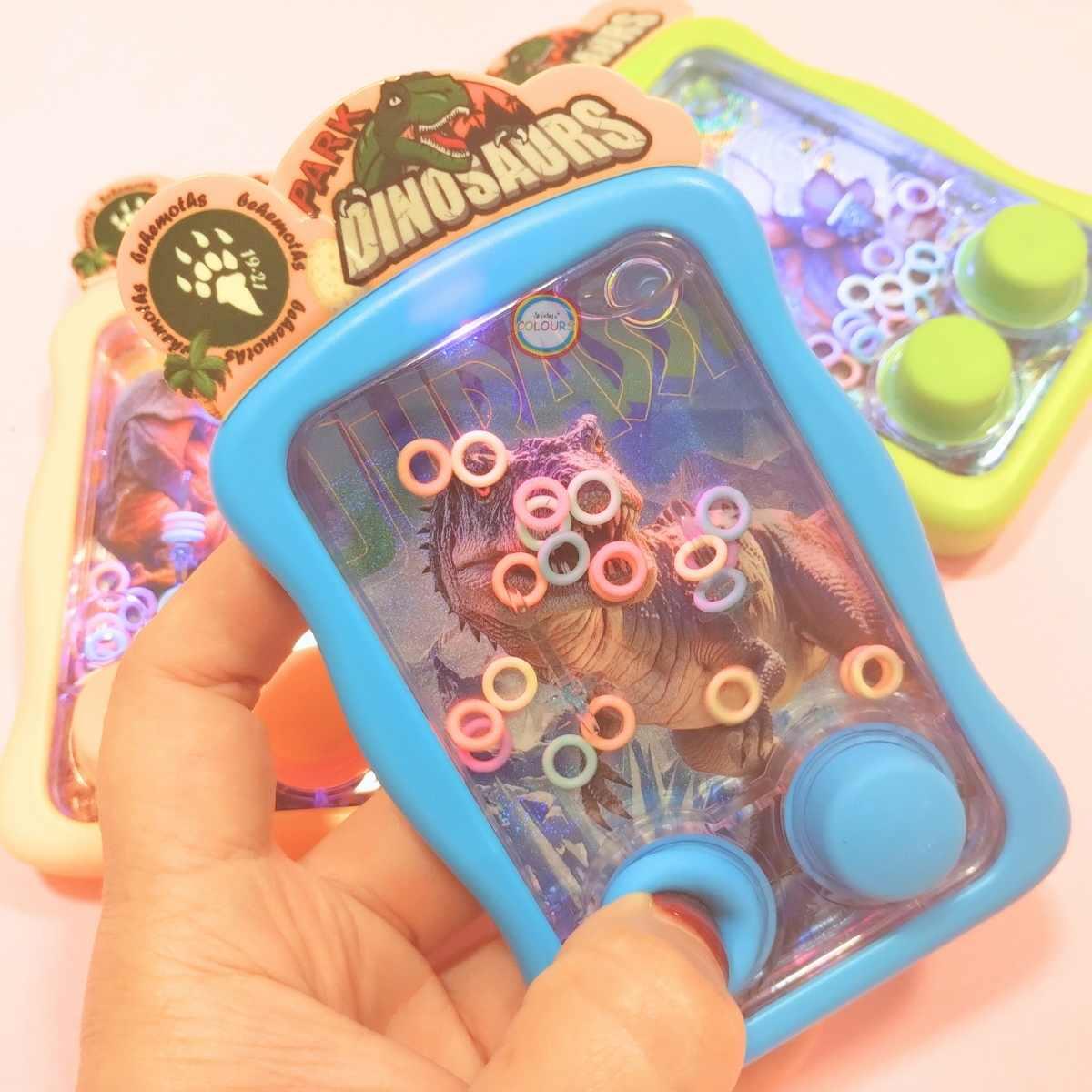 Juego de agua Dinos 2 botones c/LUZ