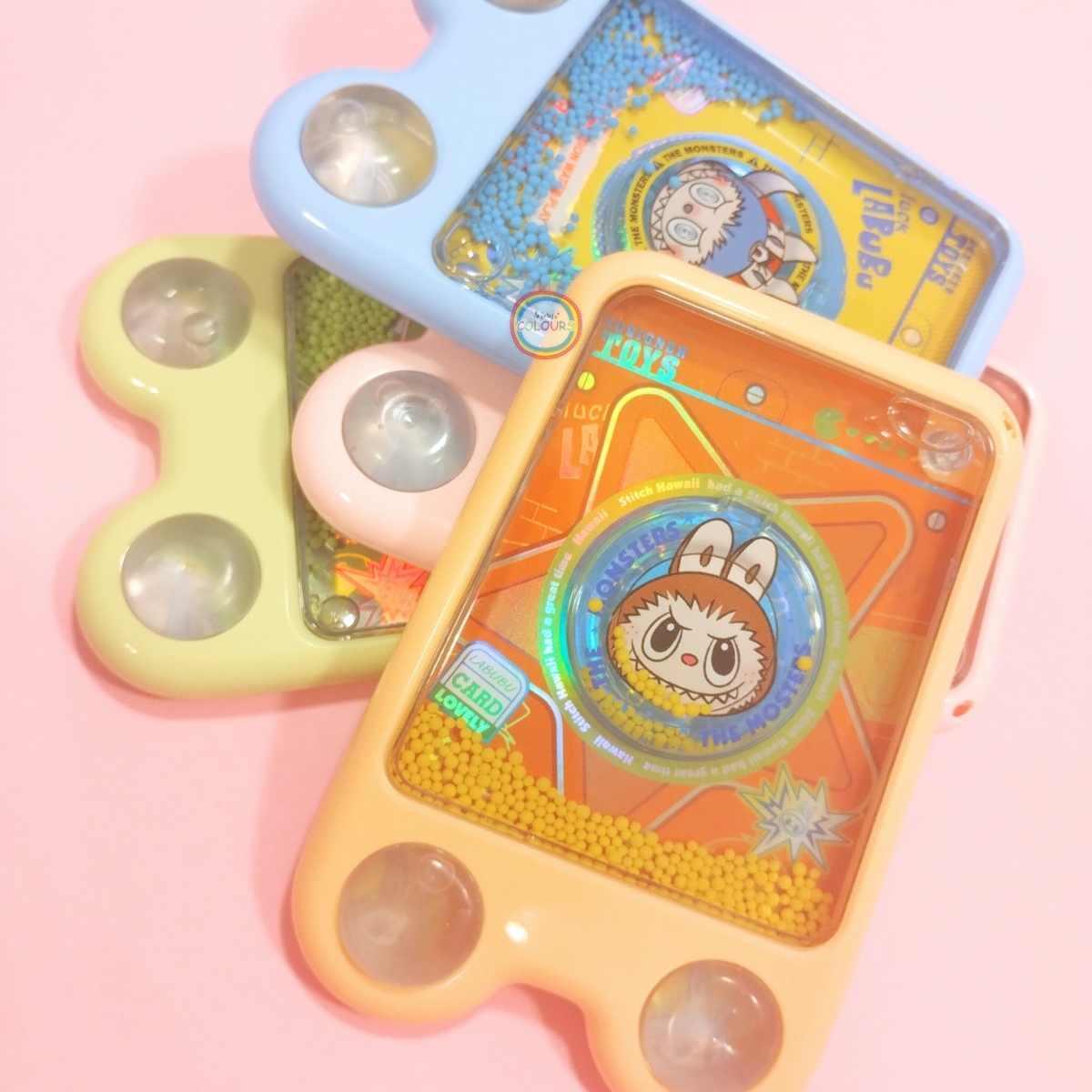 Juego de agua Labubu 2 botones