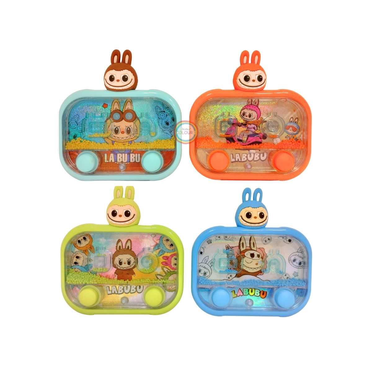 Juego de agua Labubu c/mini aplique 2 botones y luz