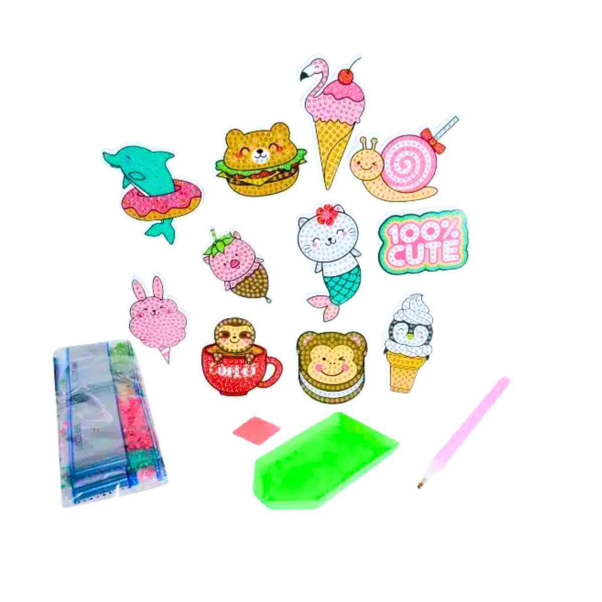 Juego de diamante x 5 imanes