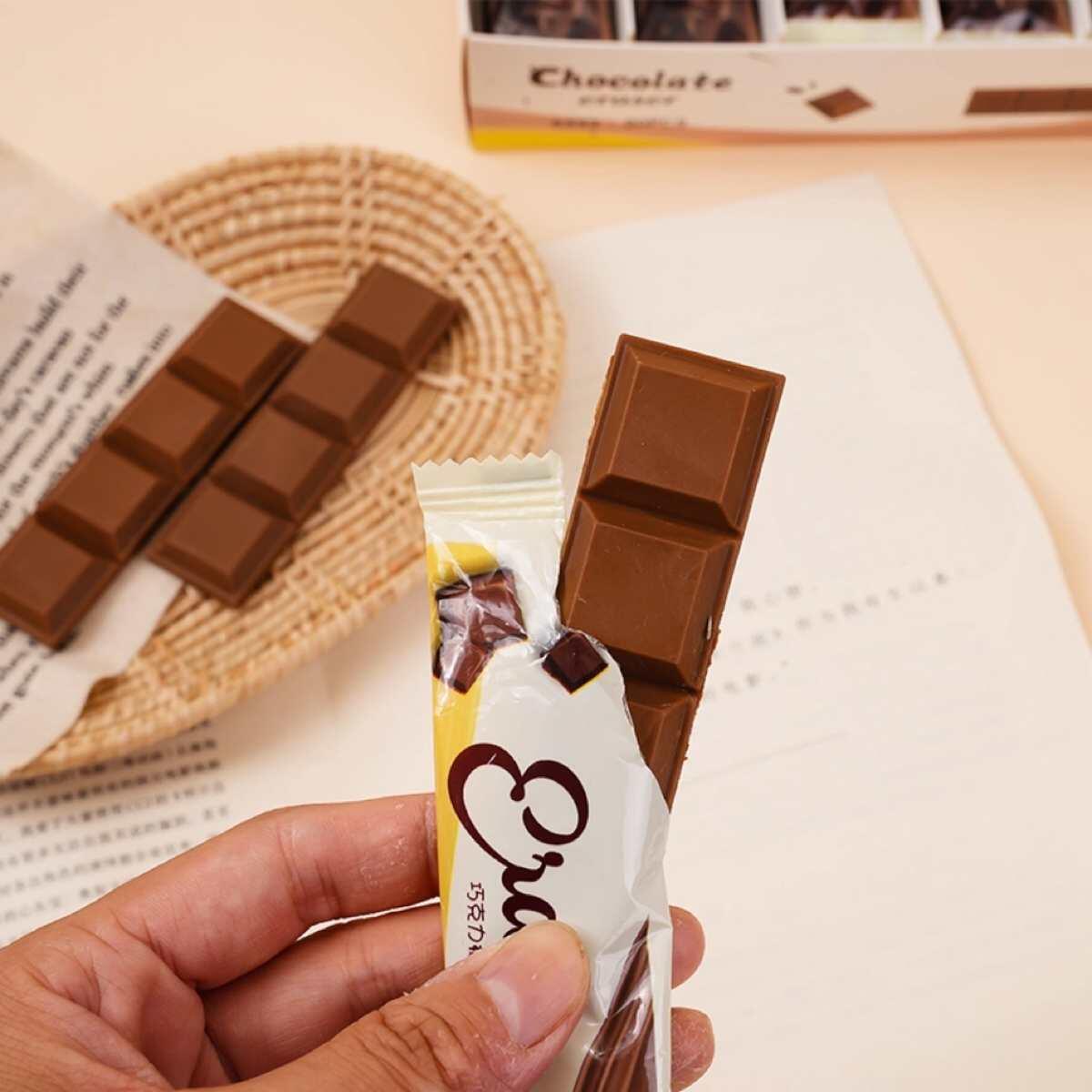 Goma barra de chocolate