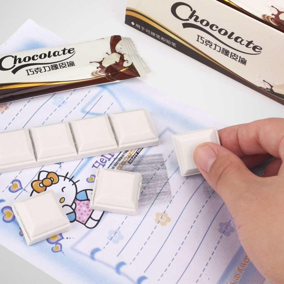 Goma barra de chocolate