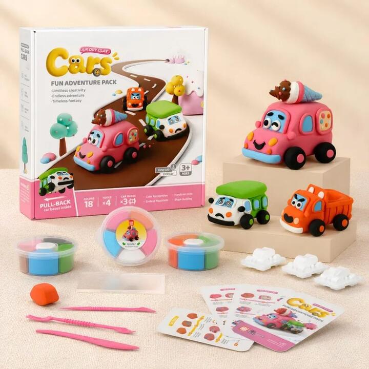 Masa Cars Adventure Pack x 3 para armar en caja